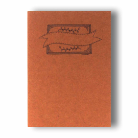 Oefenblok Handlettering  formaat A5 = 148 x 210mm
