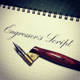 Calligraphy Ruler - Engrosser Script