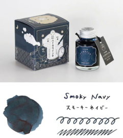 Teranishi Guitar Taisho Roman Haikara Smokey Navy Vulpen Ink - 40 ml Bottle