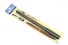 Uni-Ball Mitsubishi Double-Sided Brush Pen - Fine  Bold