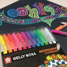 Sakura Gelly Roll Gelly Roll Moonlight / Fluorescent set van 12