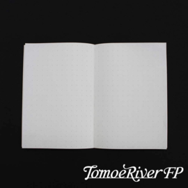 Tomoe River Paper Note Book A7 / 52g/m², 80 Vel - 160 Pagina’s - Dot Grid  / Sub Dot Grid