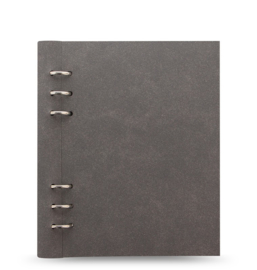 Filofax Clipbook A5   Architexture Concrete + Extra 50 vel Wit Dotted Papier