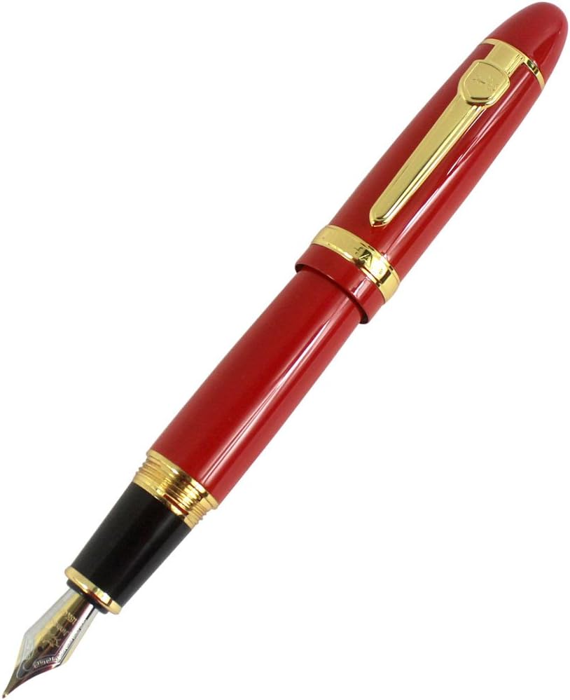 Jinhao Vulpen Rood   # 159  - M NIB + Converter