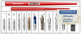 Standardgraph Kalligrafie Set No. 1 voor Traditionele of Moderne Kalligrafie