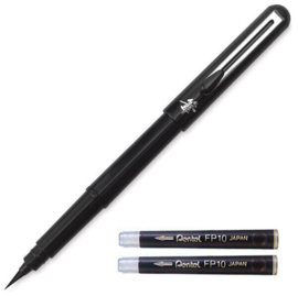 Pentel Pocket Brush GFKP Zwart