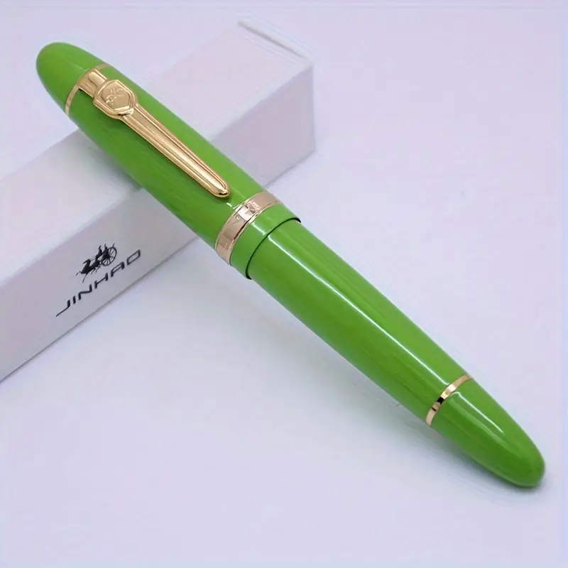 Jinhao Vulpen Groen # 159  - M NIB + Converter