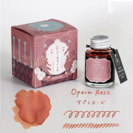 Teranishi Guitar Taisho Roman Haikara Opera Rose Vulpen Ink - 40 ml Bottle