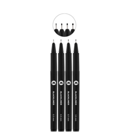 MOLOTOW™  Fineliner Blackliner  # 2 Set van  4