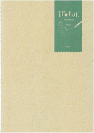 SAKAE IROFUL A5 Notebook Wit Blanco Papier – 80 Pagina's
