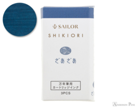Sailor set van 3 Ink Cartridges Shikiori, Sansui Zaza