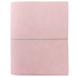 Filofax Domino A5 Personal Planner  Soft Pale Pink + Extra 50 Vel Crème Papier