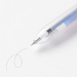 MUJI  3 Kleuren  Gel  Pen -  Kleuren  Inkt Zwart, Rood en Blauw - 0.38mm -  Uitwisbare Ink