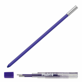 Pentel Multi 8 Vulpotlood 2.0mm Vullingen Paars Set van 2 + EXTRA een 2.0mm Puntenslijper # CH2-V