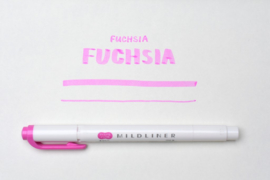 Zebra Mildliner Double-Sided Highlighter - Fine / Bold – Mild Fuchsia