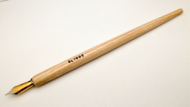 Tokyo Slider Nib Houder  Natural Licht Bruin Hout  # SL1993 - Made in Japan