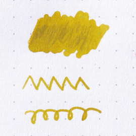 FUJIYAMA IRODORI SAI YELLOW  FOUNTAIN PEN INK - TERANISHI