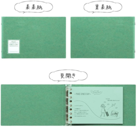 Maruman Make One's Day Binder - Mini Size - Green