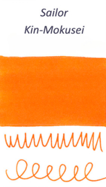 Sailor set van 3 Ink Cartridges Shikiori, Sansui Kinmokusei - Oranje
