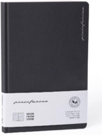 Pininfarina Dotted A5 Notebook | Stone Paper | Zwart
