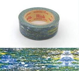 Rink Washi Tape  - Watercolored Design - Night Sky"