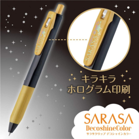 Zebra Sarasa Clip Ballpoint Pen 0.5mm Decoshine Color 10 Color Set