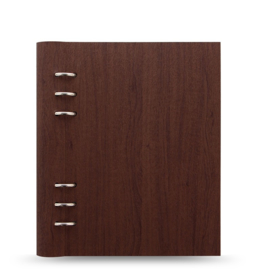 Filofax Clipbook A5   Architexture Rosewood  + Extra 50 vel Wit Dotted Papier