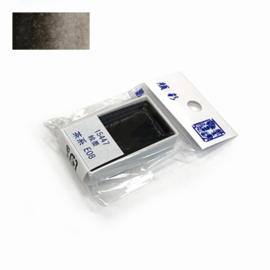 Boku-Undo E-Sumi CHA  Watercolor Single Pan  - Brownisch Shadow Black (E08) - # 15447