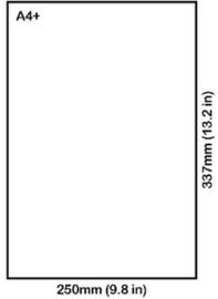Rhodia Zwart  Maya Pad A4+ Cross #116113C