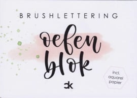 A6 Brushlettering Oefenblok - Papier