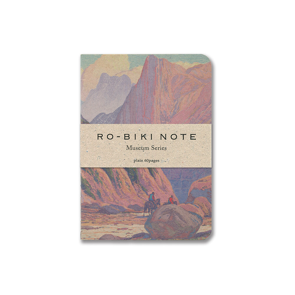 Yamamoto Ro-Biki Dotted Notebook Museum Series “the Canyon Gateway" # GA045