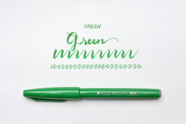 Pentel Touch Brush Sign SES15C  - Groen