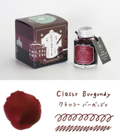 Teranishi Guitar Taisho Roman Haikara Classy Burgundy Vulpen Ink - 40 ml Bottle