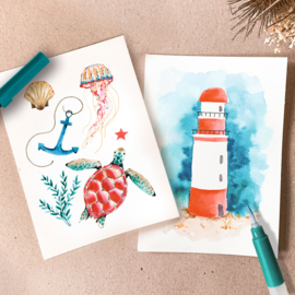 Tombow Watercoloring Set -  Seaside