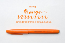 Pentel Touch Brush Sign SES15C -  Oranje