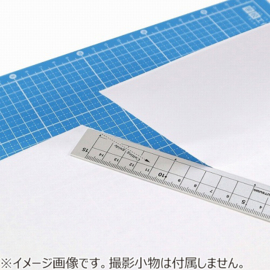 15 cm Aluminium Liniaal waarmee je ook Papier kunt Snijden