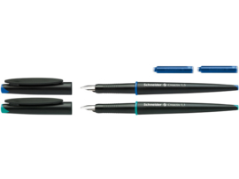 Kalligrafieset Schneider 2 Pennen met Inktpatronen