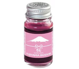 FUJIYAMA IRODORI SAKURA PINK  FOUNTAIN PEN INK - TERANISHI