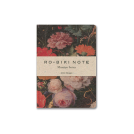 Yamamoto Ro-Biki Dotted Notebook Museum Series “Flowers ” # GA041