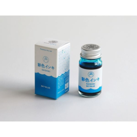 GUITAR SAISHIKI FOUNTAIN PEN INK, SKY BLUE 12ML - # SAS-12ML-T11