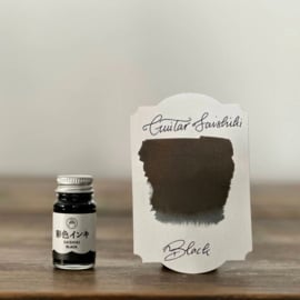 GUITAR SAISHIKI FOUNTAIN PEN INK, BLACK 12ML