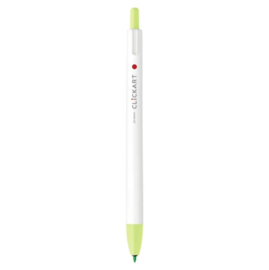Zebra Clickart Knock Sign 0,6mm Pen - New Color Lime