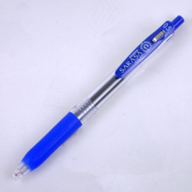 Zebra Sarasa Clip Gel Inkt Pen - Fijn  / 0.5mm - Blauw