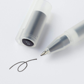 MUJI Gel Inkt Handlettering Bullet Journaling Pen - Zwart - 0.7mm