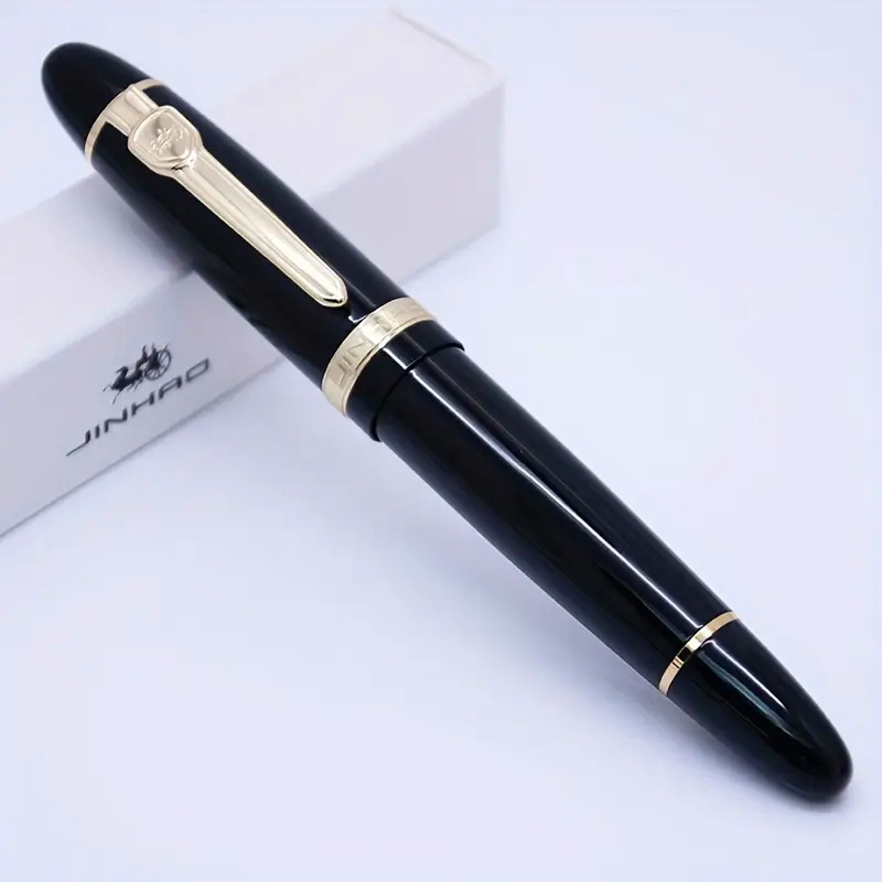 Jinhao Vulpen Zwart # 159  - M NIB + Converter