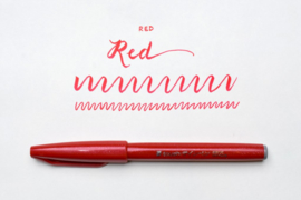 Pentel Touch Brush Sign SES15C-B Rood