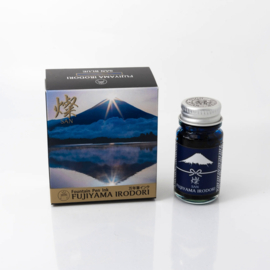 FUJIYAMA IRODORI  BRILLIANT SAN BLUE  FOUNTAIN PEN INK - TERANISHI