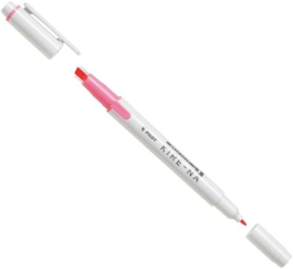 Pilot Kire-Na Dual Tip Highlighter - Set of 5  - Pale /  Pastel  Colors # SKIWR24-1-5C2