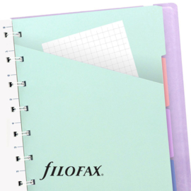 Filofax Hervulbaar Notebook ft  A5 Classic Pastel - Orchid