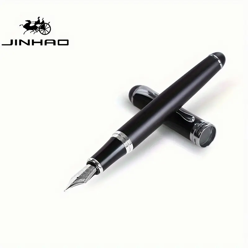 Jinhao # 750 Vulpen  - M Nib - Mat Zwart